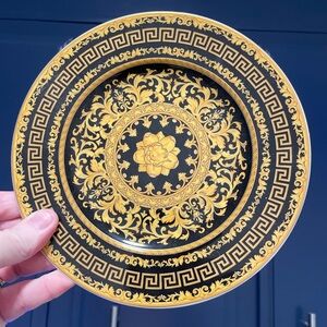 Versace Ikarus Floralia Gold Plate - BRAND NEW !